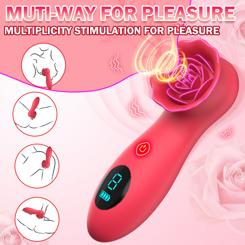 2024 new HGOD Rose tapping Vibrator Female G Spot Masturbation for women pleasure