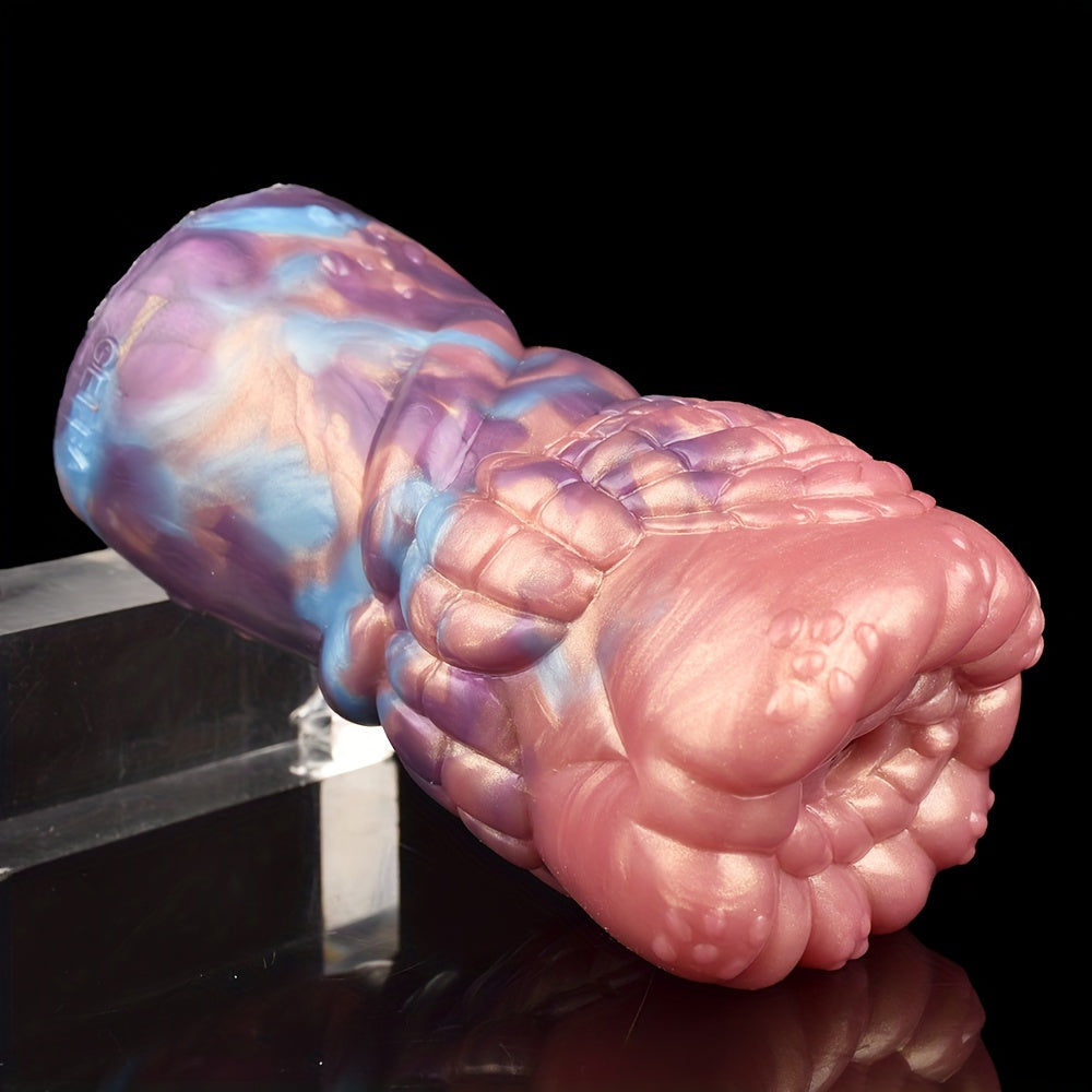 Colored Exotic Animal Silicone Pocket Pussy Penis Exercise Masturbator