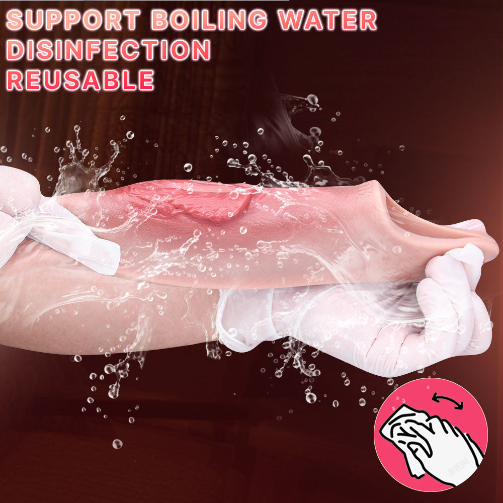 G1153 Fantasy Femboy Wearable Vagina Pants Flesh Like Realistic Silicone Sex Toy for Gay Lesbian