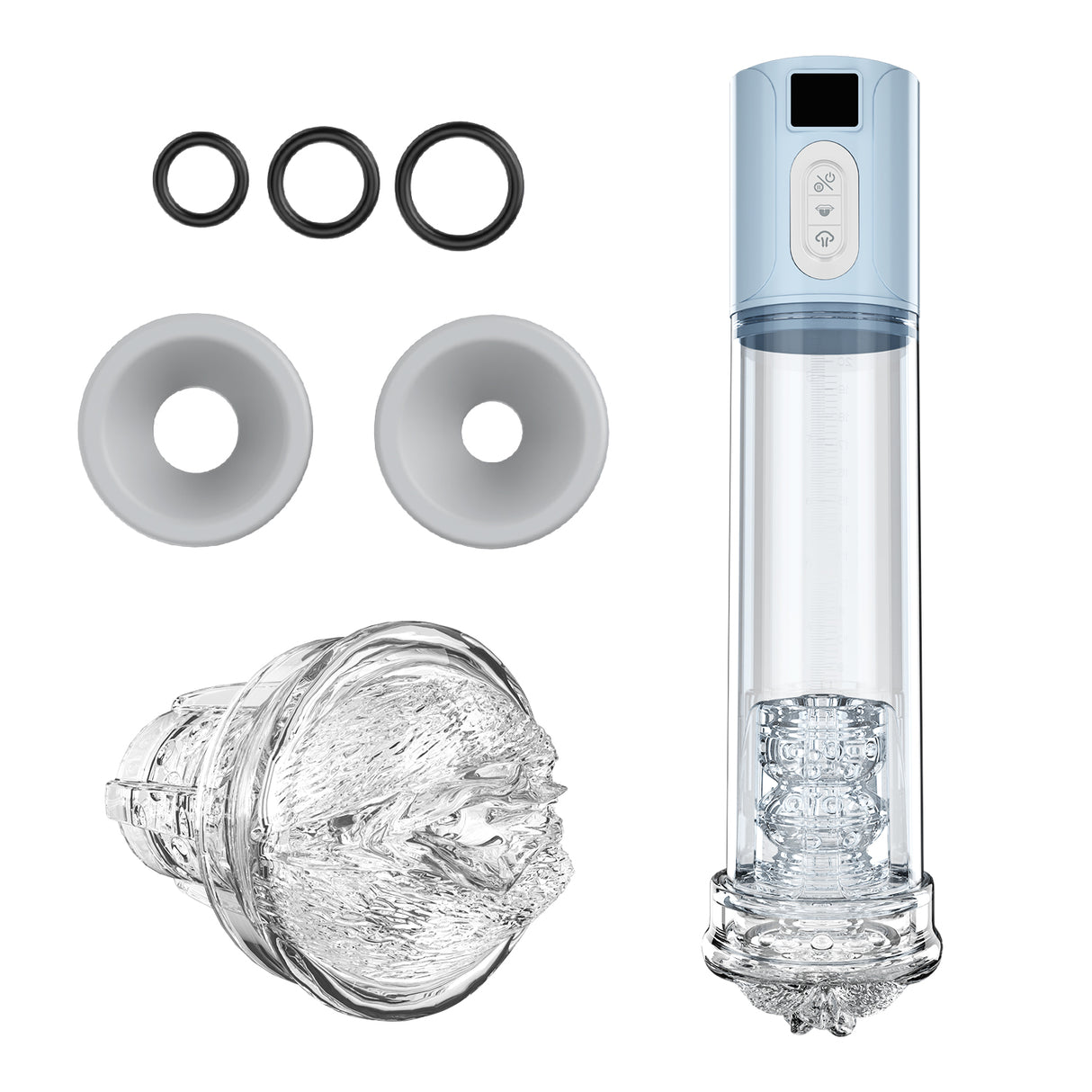 Super Sucking Water Spa Penis Pump for men Bigger Thicker Longer and Stronger