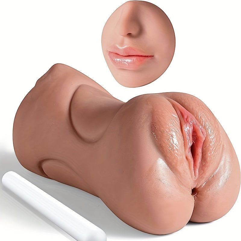 3D Realistic Textured Vagina And Tight Anus Pocket Pussy Male Masturbator