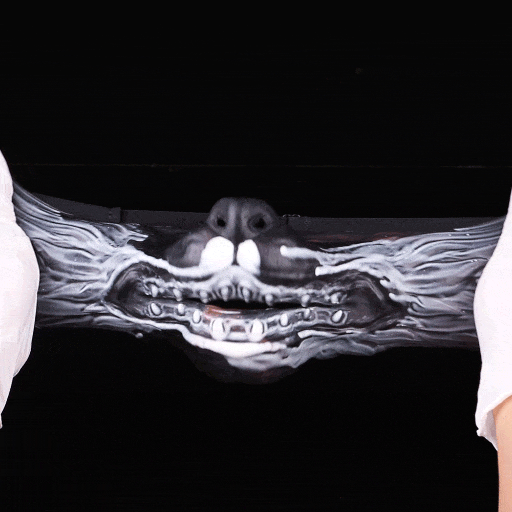 Fantasy Monster Silicone Bondage Masks - Couples Strap-On Teasing BDSM Toys