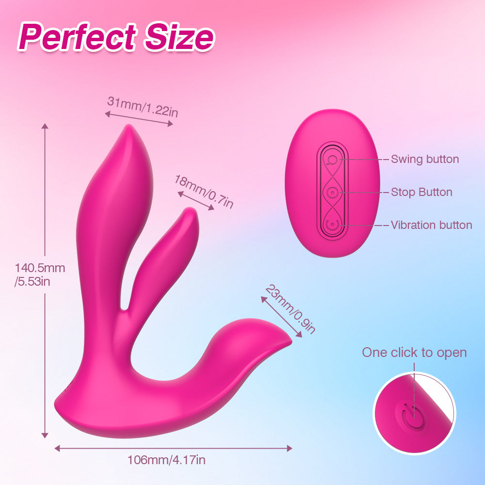 Wearable vibrator with APP Remote control