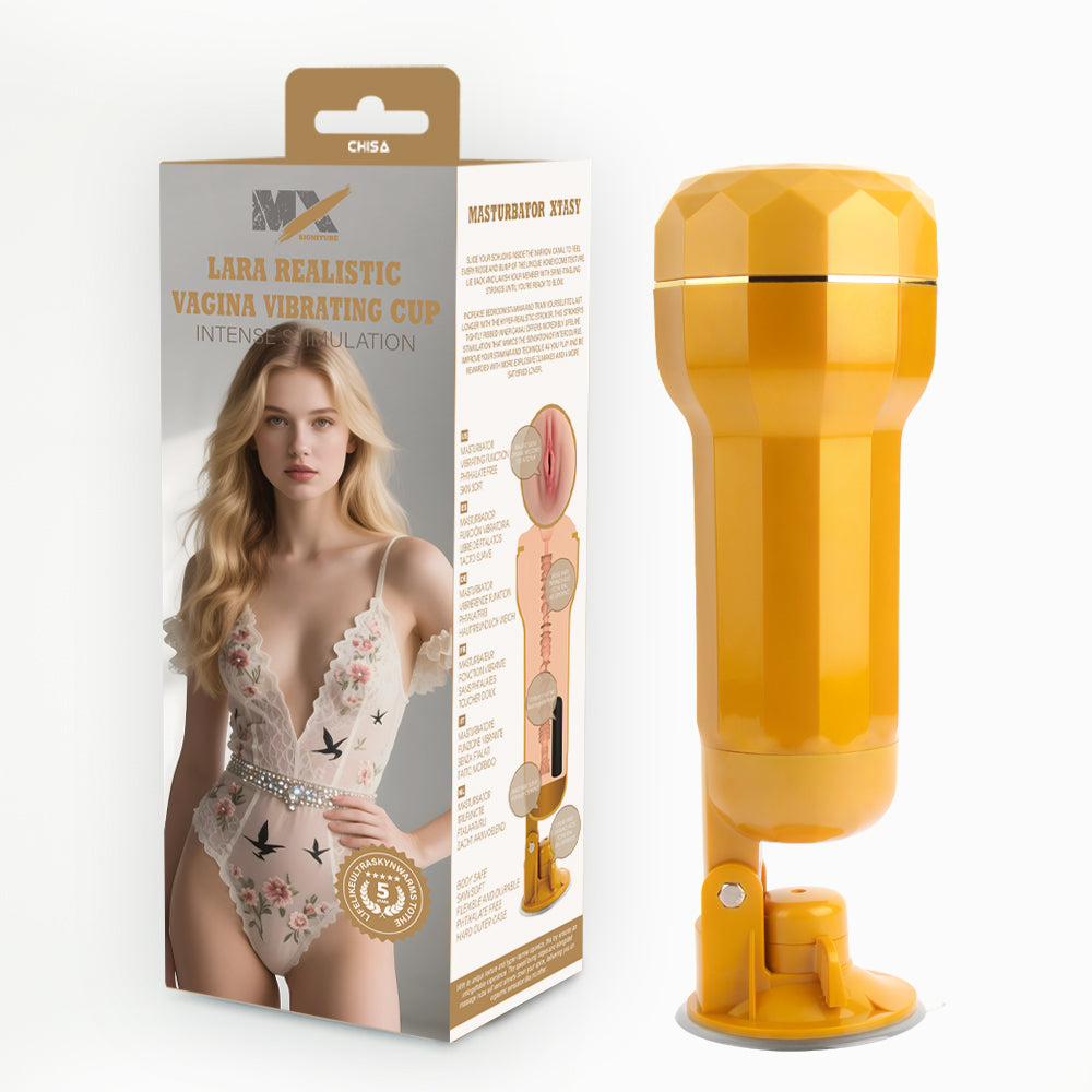 Lara Realistic Vagina Cup Automatic Masturbators for men
