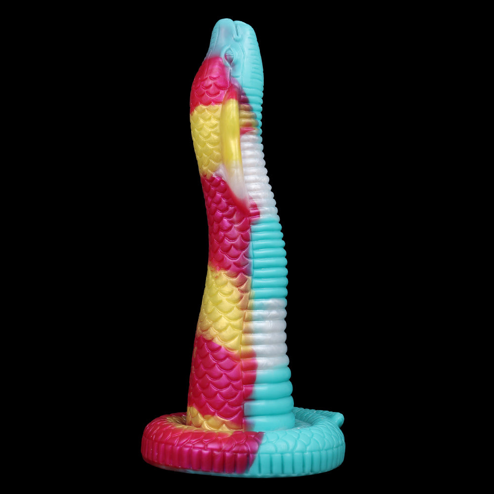 FAAK Realistic Cobra Snake Monster Dildo with strong Suction cup