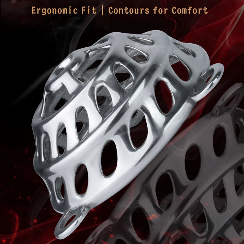 Stainless Steel Metal Dome Strap-on BDSM Toys – Bettie Bondage Male Tease Underwear