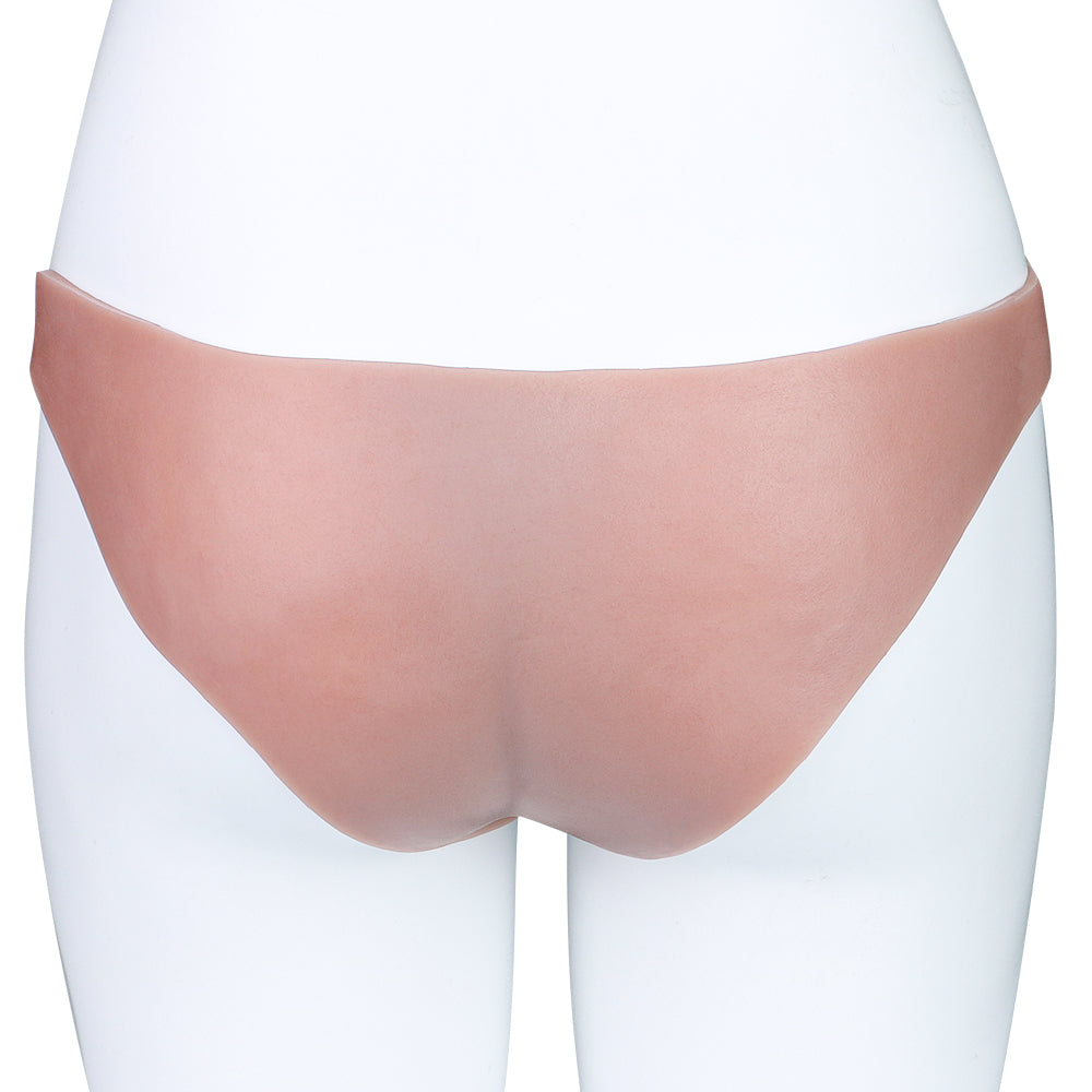 FAAK Wearing Realistic penis Leather pants Hollow panty Dildo