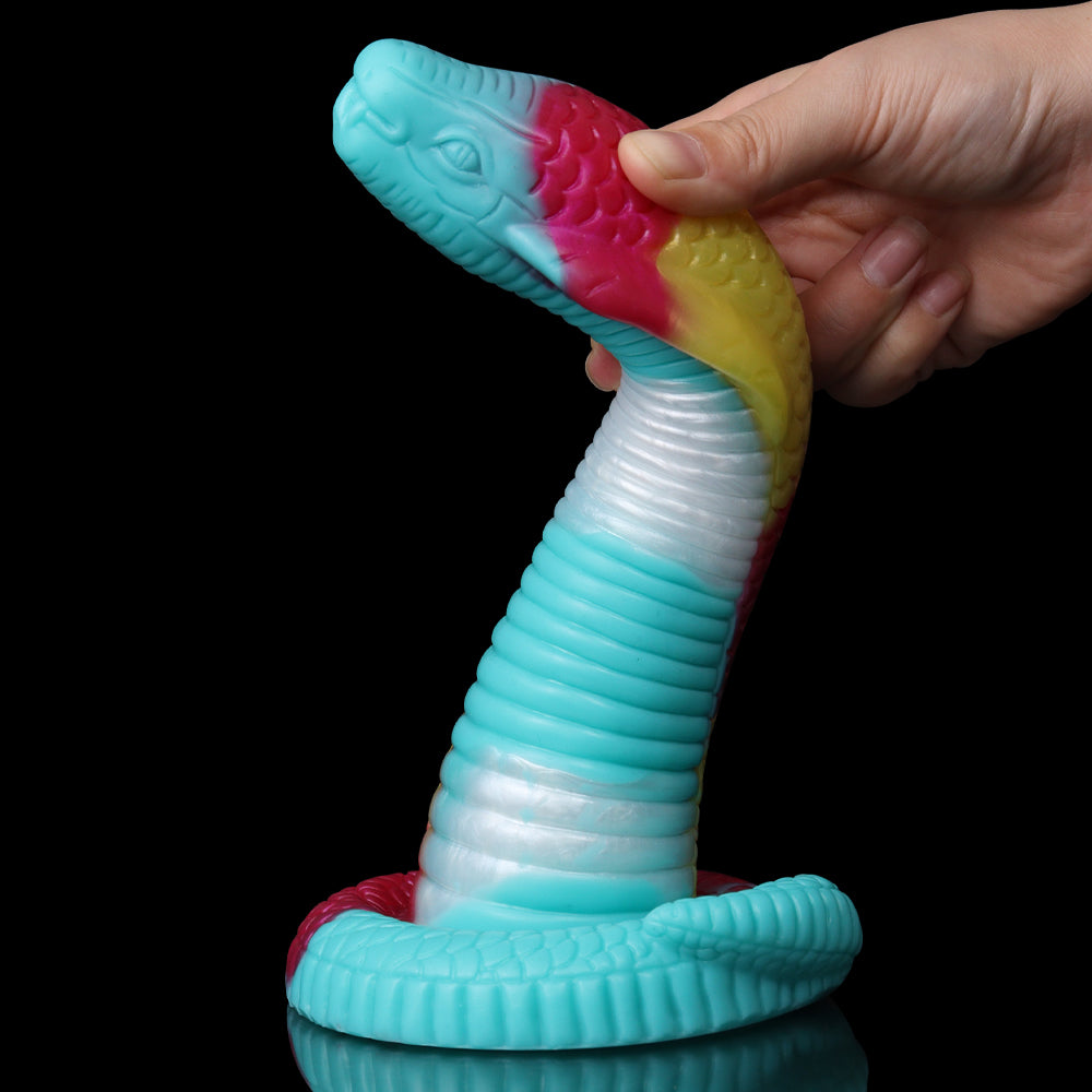FAAK Realistic Cobra Snake Monster Dildo with strong Suction cup