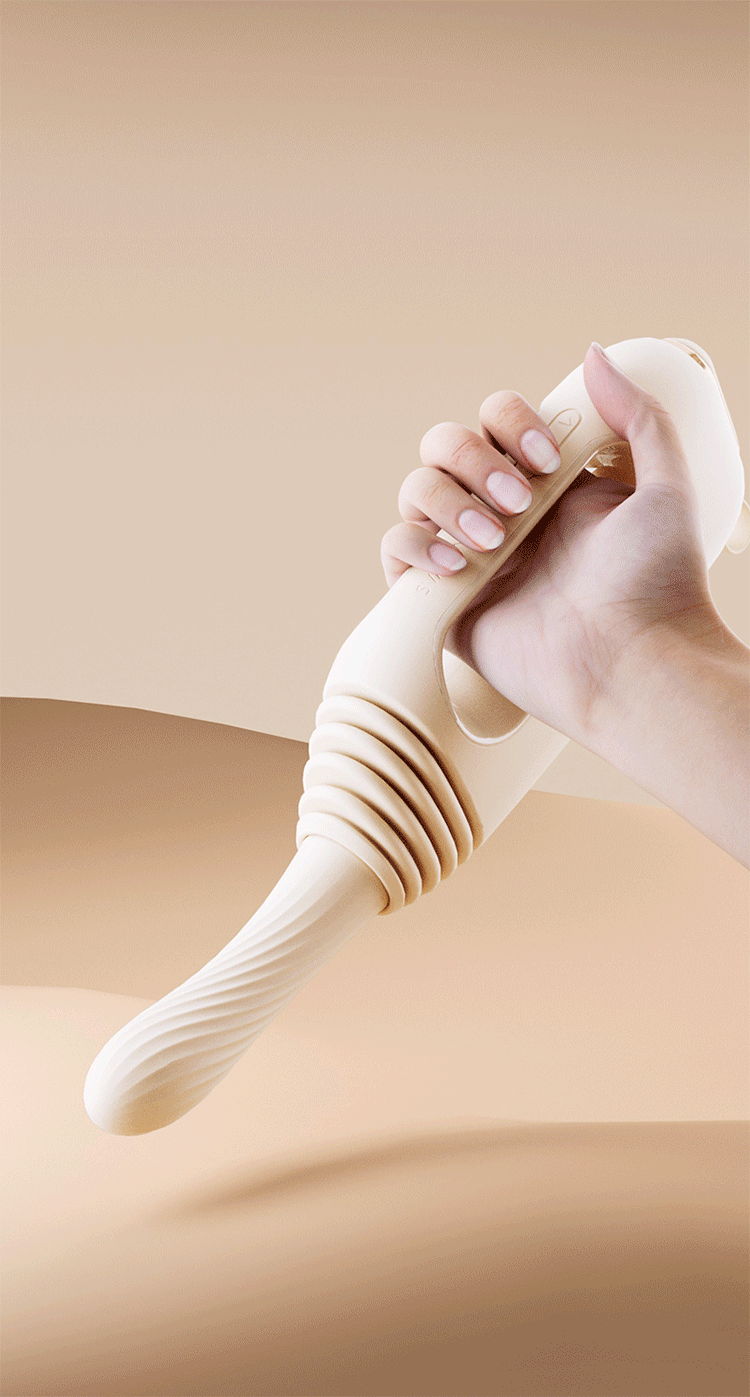 SVAKOM Automatic plug-in heating Dildo with Sucking APP vibrator