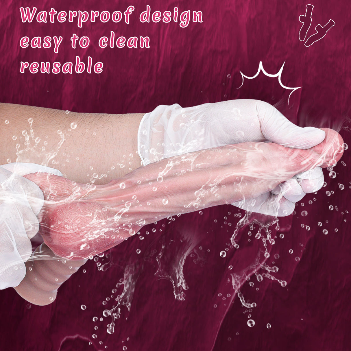 2025 new arrivel Handheld Realistic Dildo for Deep Play 7 Inches