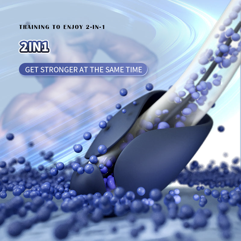 Powerful Vibrator Glans Massager Penis Stimulator Men's Horse Eye Trainer