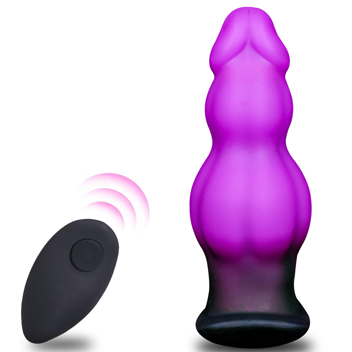 Large Vibrating Butt Plug Prostate Massager Anal Vibrator, Large Anal Plug Huge Buttplug