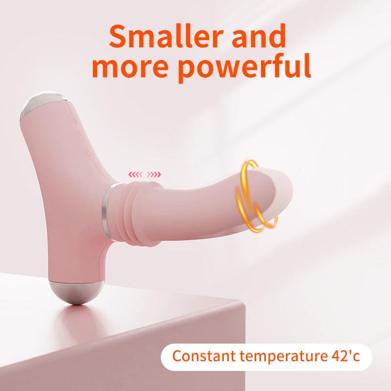 2024 New arrival ROOMFUN Strong Shock Heated Vibrators with APP control Sexy Rotating Masturbator for women