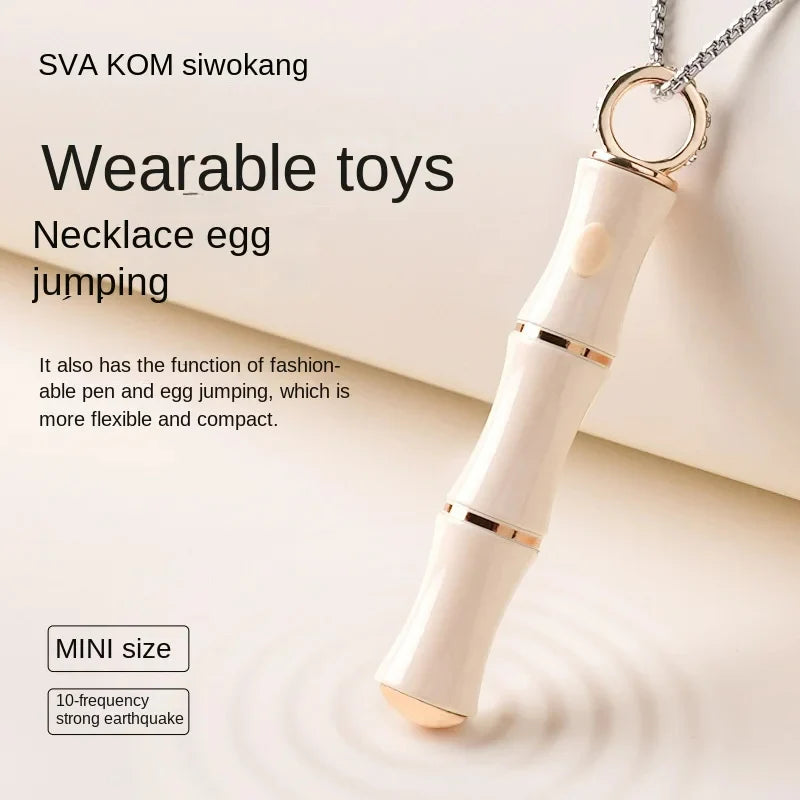 Svakom Bamboo Self Necklack Jumpping egg Female vibrator