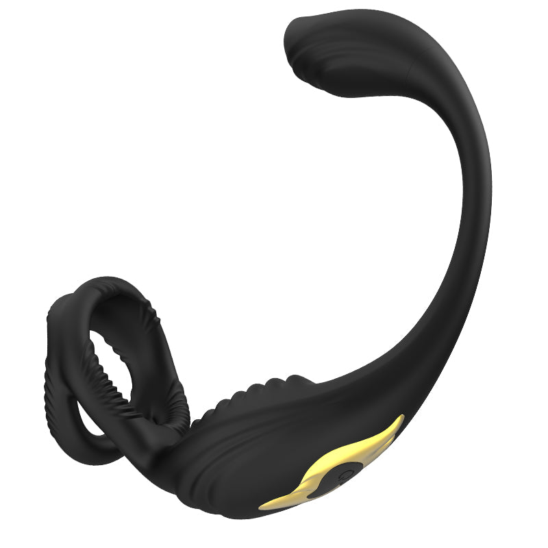 2024 new HGOD 3 in 1 Vibrator Penis Stretch Ring Anal Prostate cock ring Massager With Control