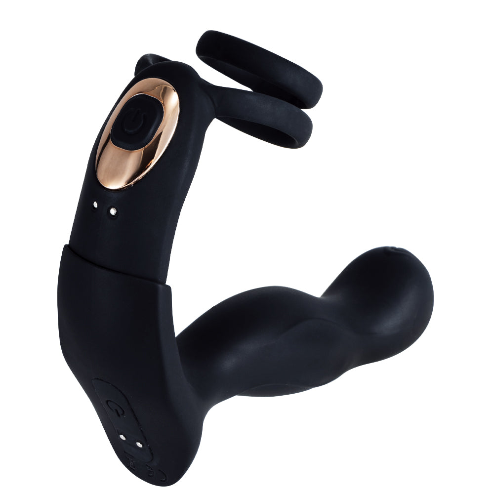 2024 new arrival Lockink Sevanda Black Mamba Prostate Cock Ring Massager