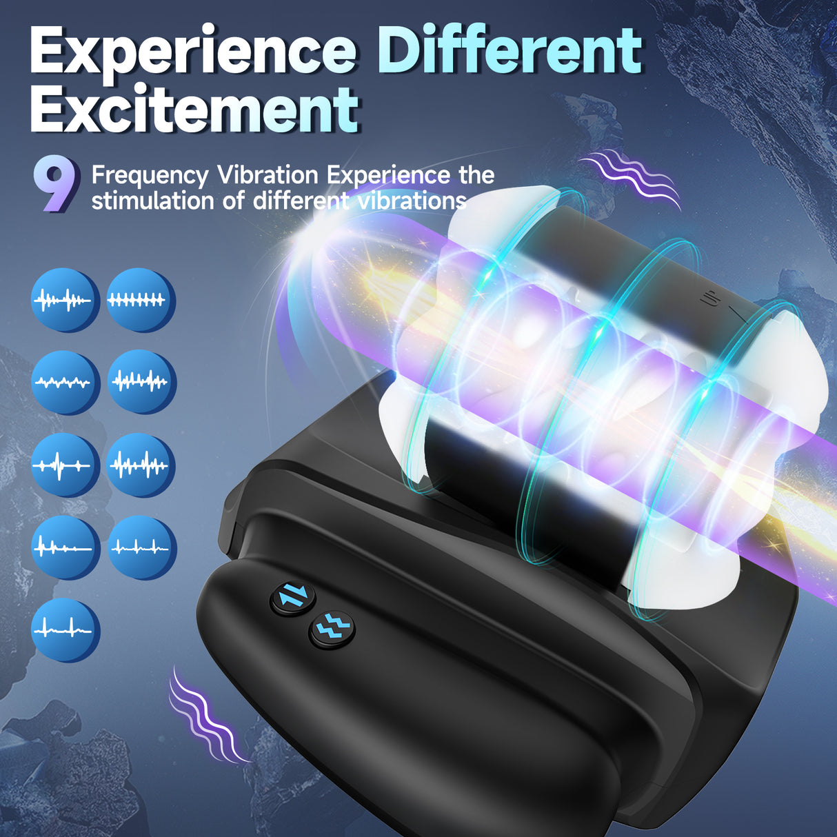 2025 Mini MaleThrusting Vibrating Stroker APP with Control