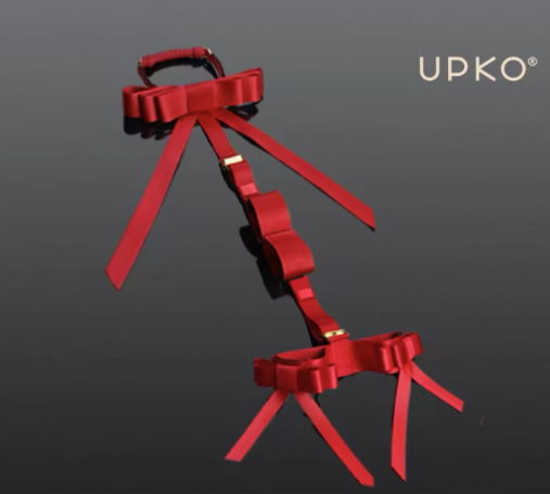 UPKO Bowknot Hogtie Portable Bondage Gear
