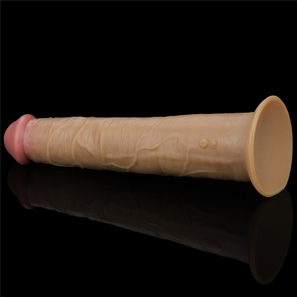 10'' DUAL LAYERED PLATINUM SILICONE ROTATOR