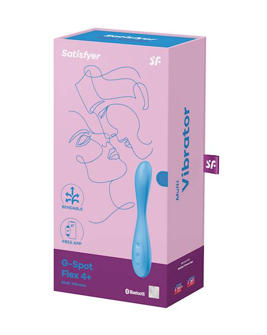 Satisfyer G-spot Flex 4 Multi Vibrator Connect App 7.6 Inch