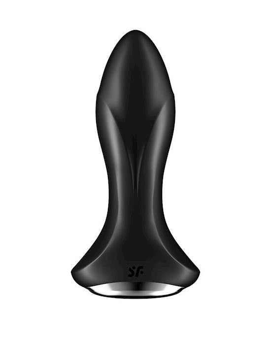 Satisfyer Rotator Plug1 Anal Plug Vibrator App connect - Black - 5.1 Inch
