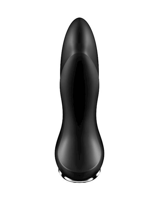 Satisfyer Rotator Plug1 Anal Plug Vibrator App connect - Black - 5.1 Inch