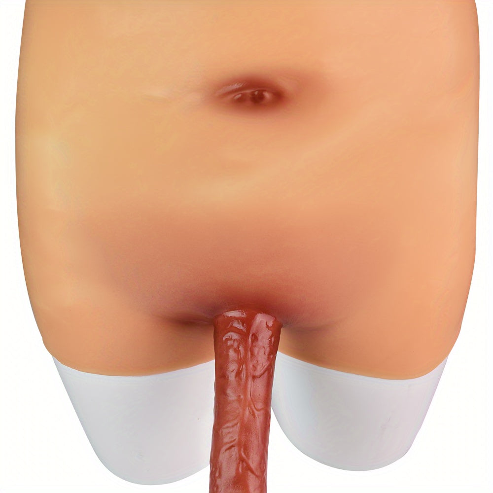 FLT50 Silicone Realistic Dildo Wearable Pants Skin Touch Strap On Dildo