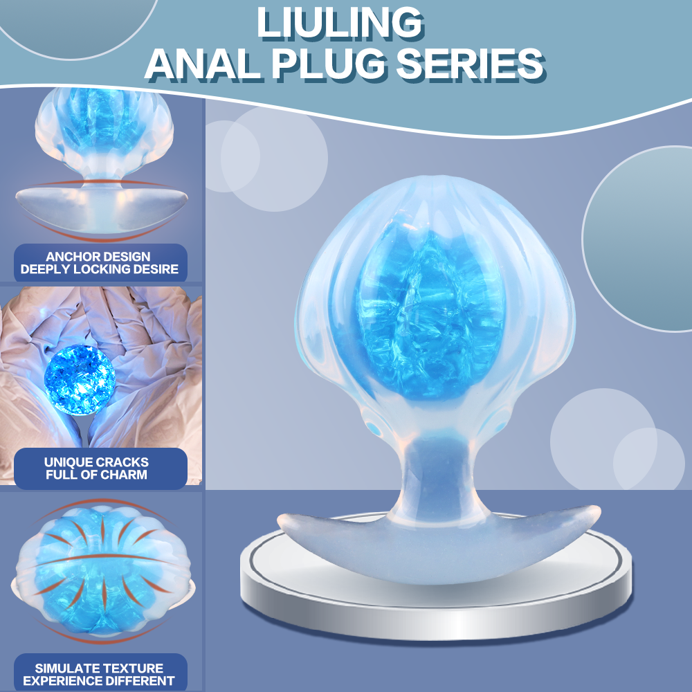 Anal plug Liquid Silicone sex toys