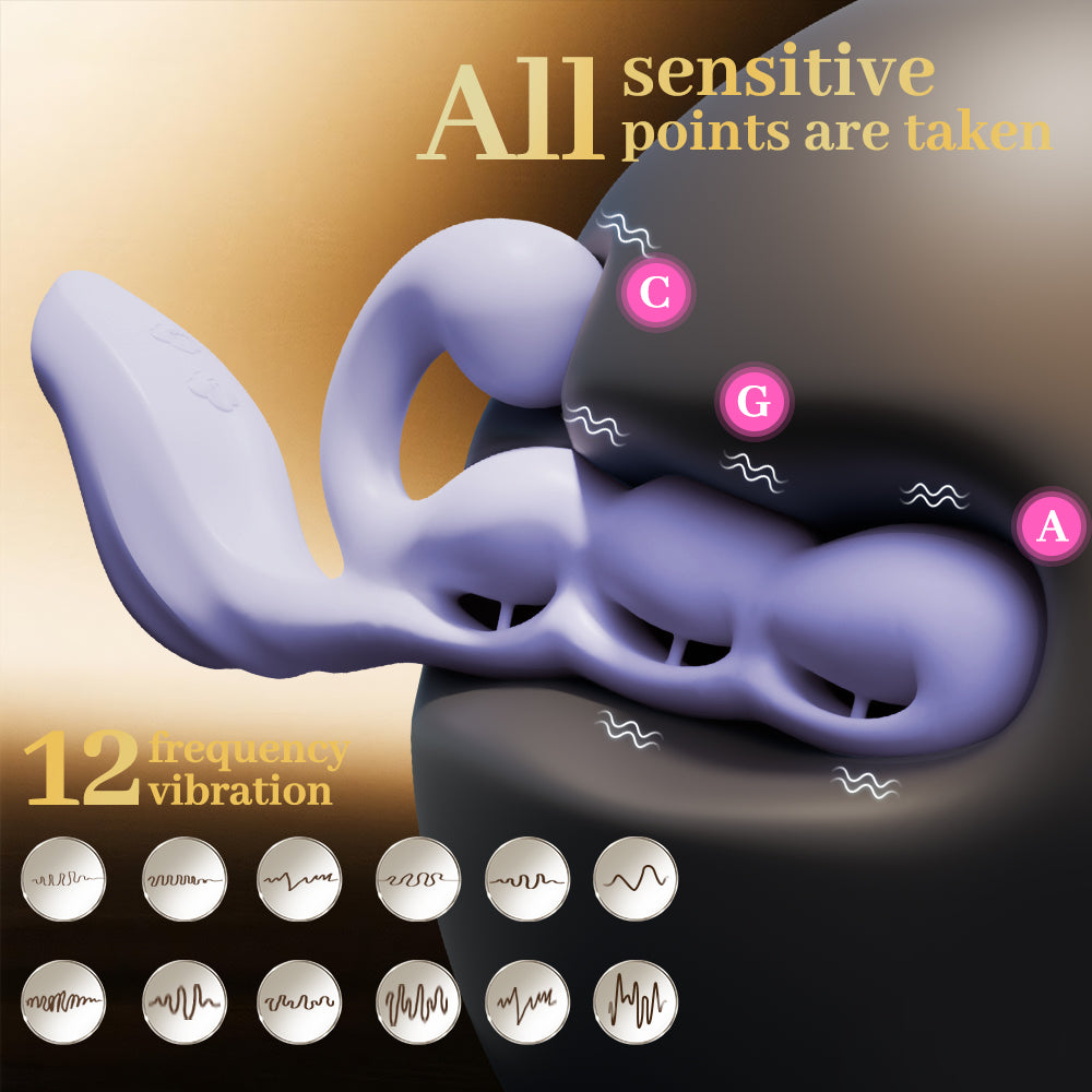 Yeain Purple Grape Flexible Clit & G-Spot Vibrator App-Controlled