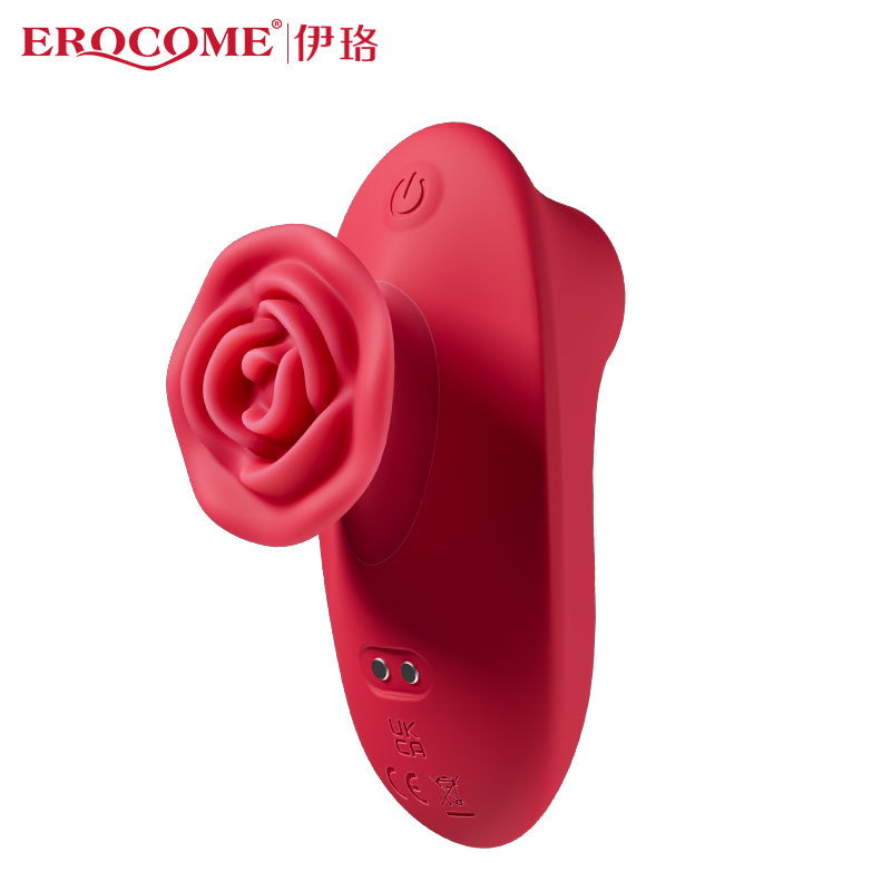 Erocome Tapping rose clitoral vibrator Feamale Massager