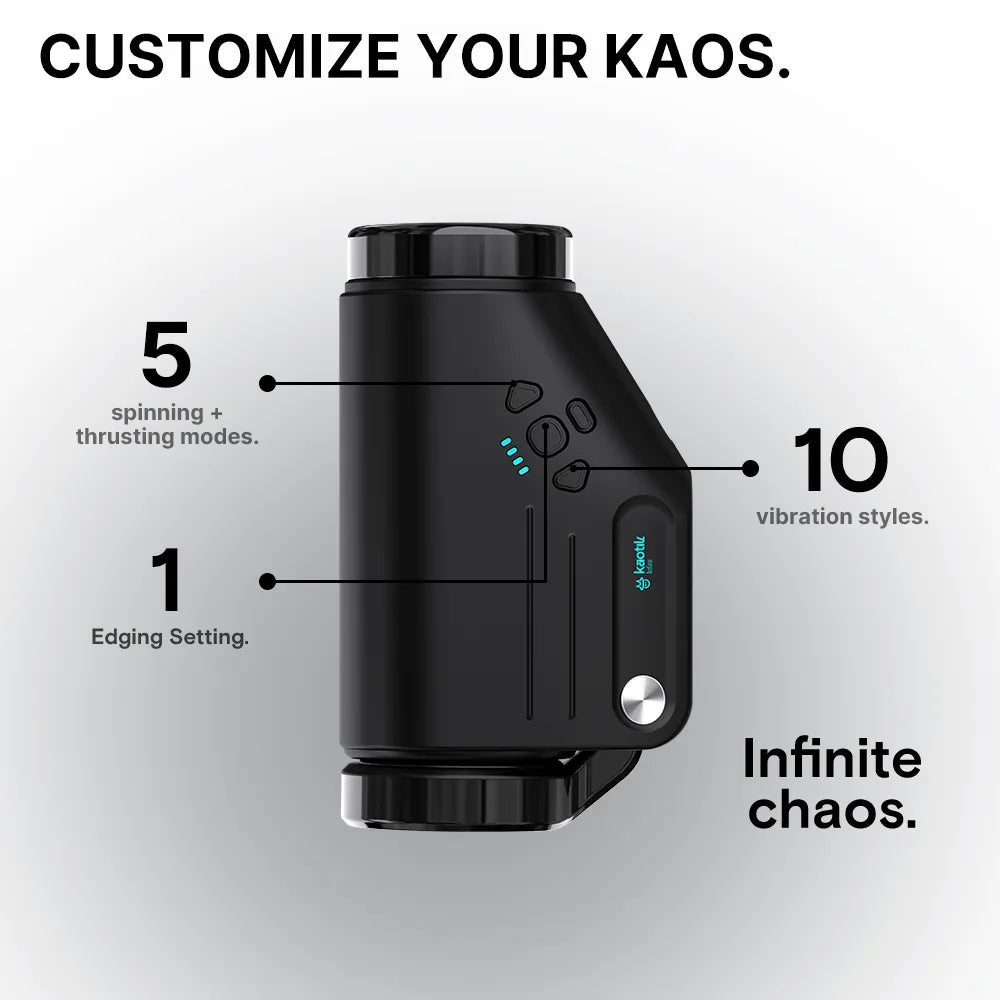 SVAKOM KAOTIKLABS THE SHOTTY Spinning Thrusting Masturbator