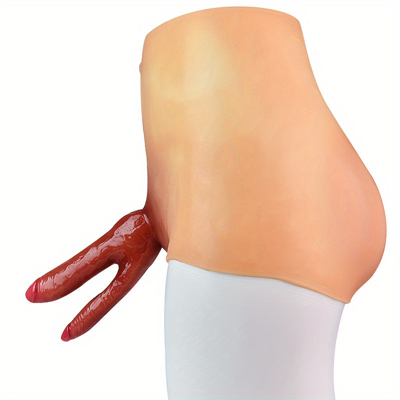 FLT75 Wearable Double-headed Realistic Dildo Skin Touch Strap On Dildo