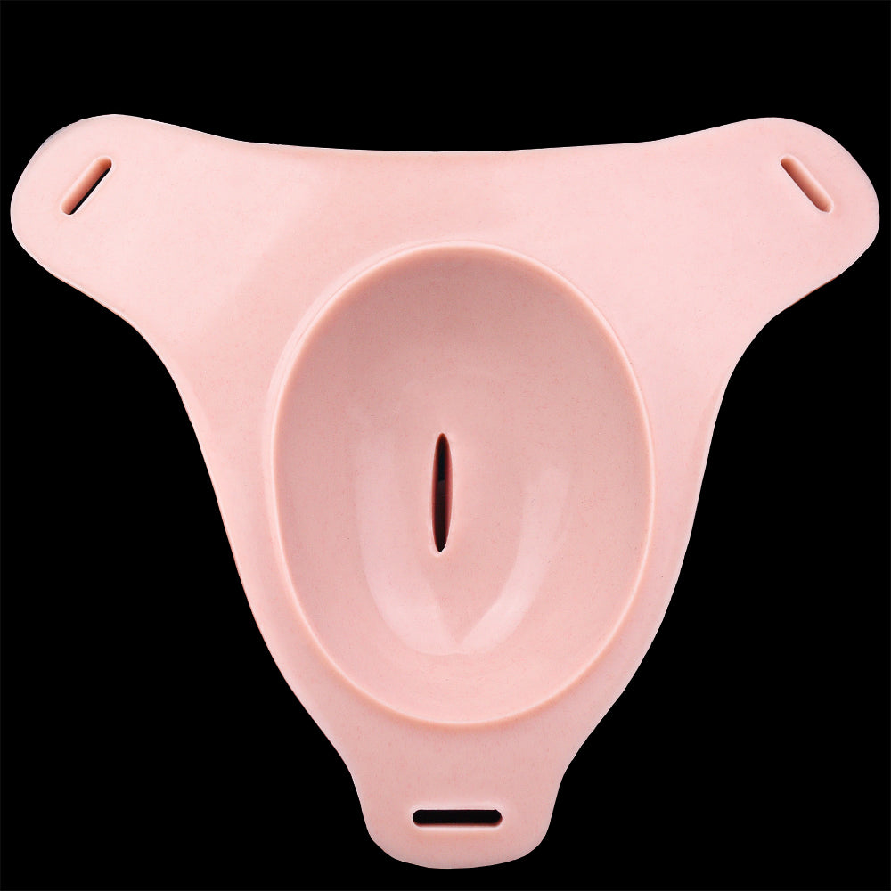 G1153 Fantasy Femboy Wearable Vagina Pants Flesh Like Realistic Silicone Sex Toy for Gay Lesbian