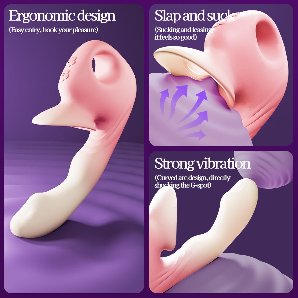 Yeain Rhapsody Clit Sucking Licking G-Spot Vibrator Dildo with APP control