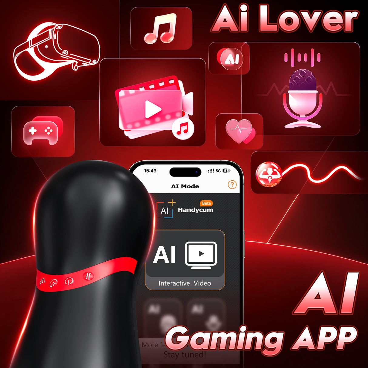 NVTOYS Zorro Masturbator BlowJob sex Toy APP Control