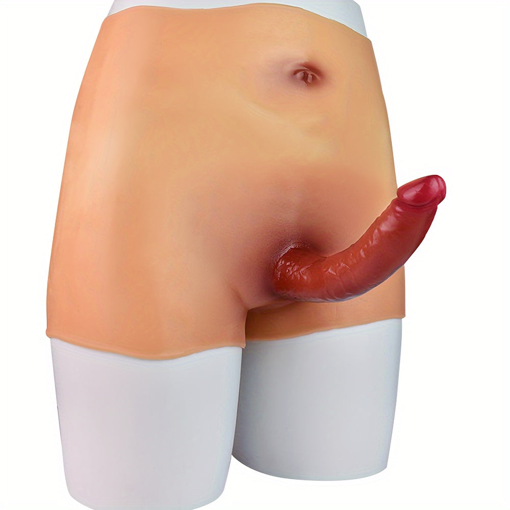 FLT50 Silicone Realistic Dildo Wearable Pants Skin Touch Strap On Dildo