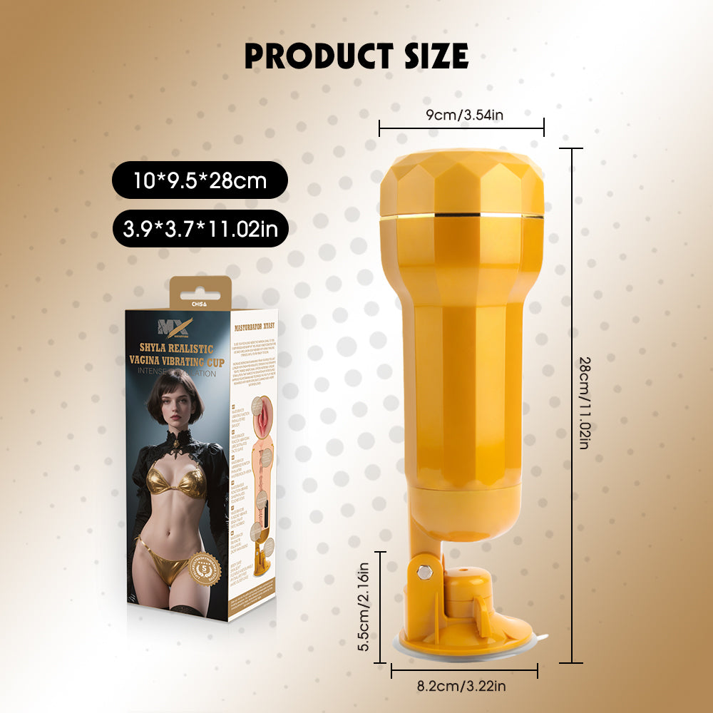 Shyla Realistic Vagina Cup auto masturbation cup for men sexy toys