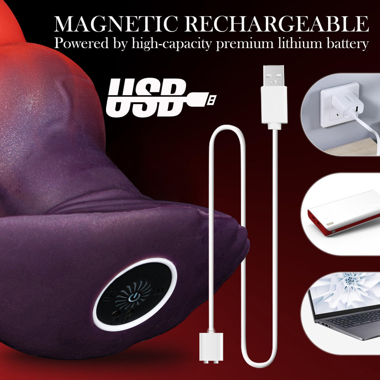 Vibrating Butt Plug Anal Vibrator, Wearable Prostate Massager Buttplug Vibrating Anal Plug