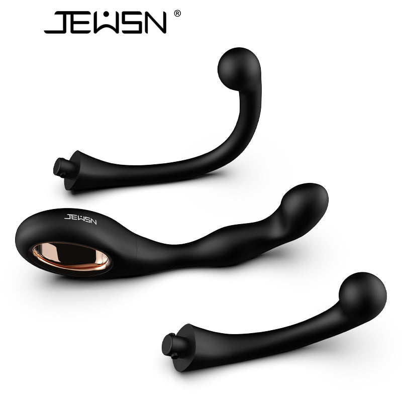 Jeusn 3 Pieces/sets Male Prostatic Orgasm Massager Anal Dildo Butt Plug