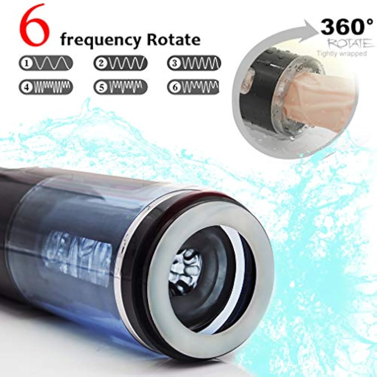 Omysky Male Automatic Telescopic Masturbation Intelligent Voice Pussy Blowjob with Bluetooth