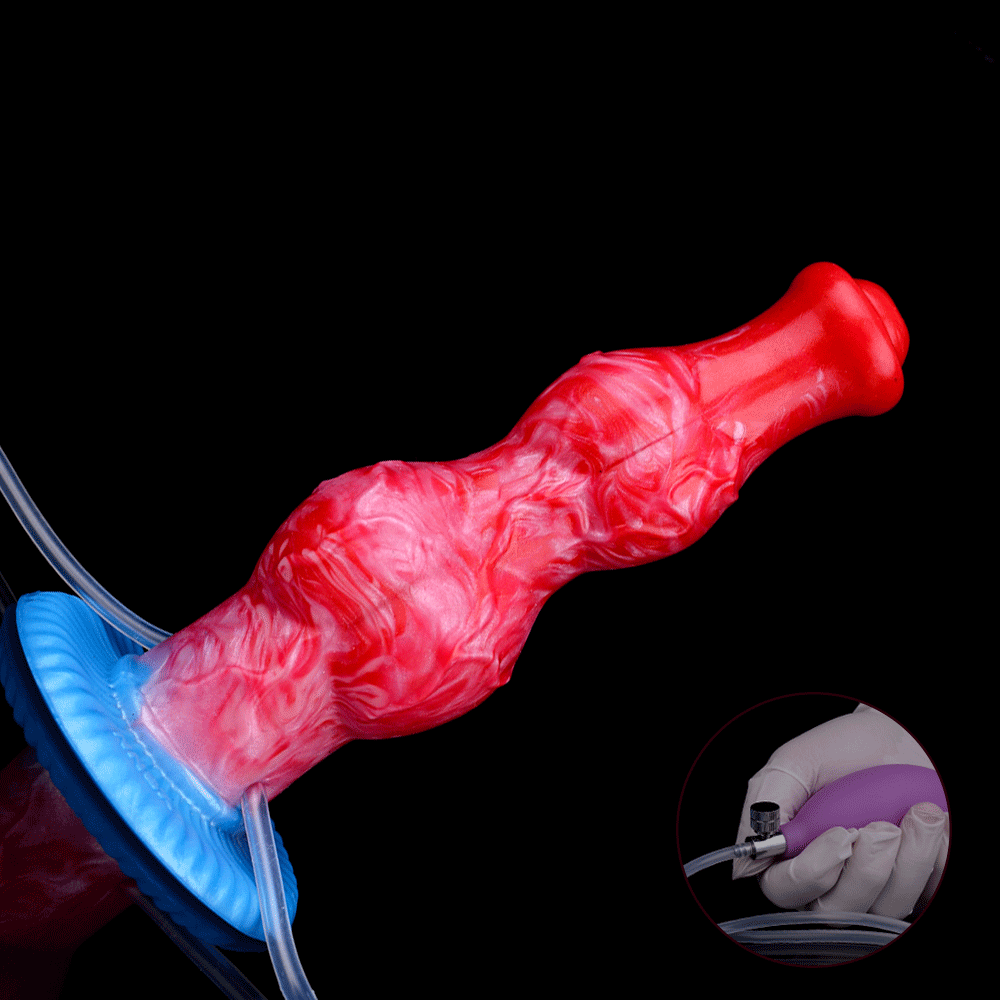 5252 Inflatable sex horse Squirting Dildo