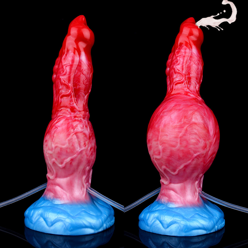 5259 Silicone Horse inflating Squirting Dildo
