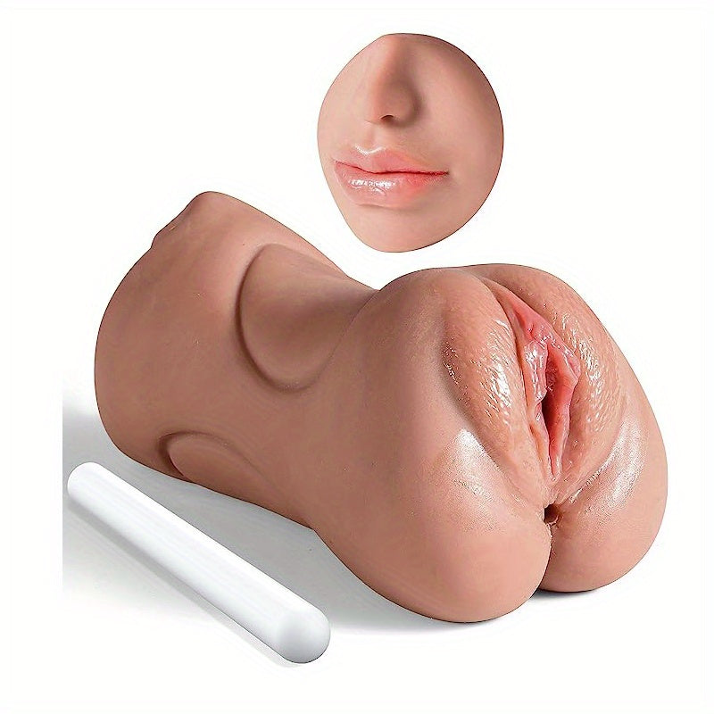 3D Realistic Textured Vagina And Tight Anus Pocket Pussy Male Masturbator
