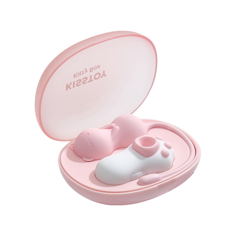 Kistoy kitty box Sucking vibrator and jumping egg with APP control