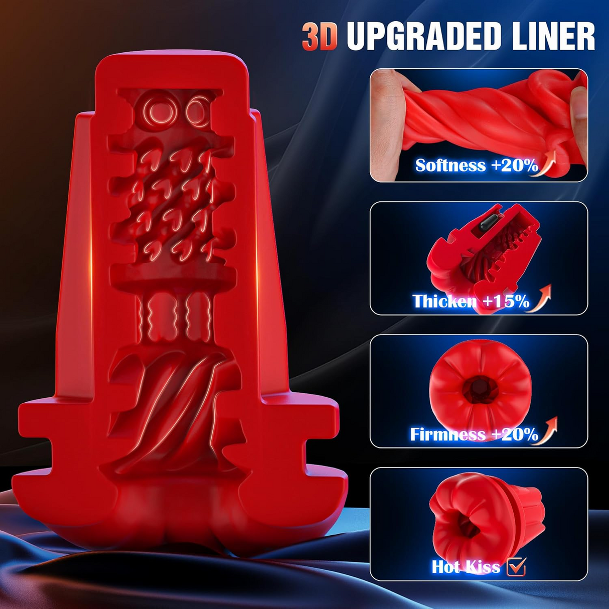 Adult Toys Masturbators Fleshliglt for Men Stroker Vibrator with APP