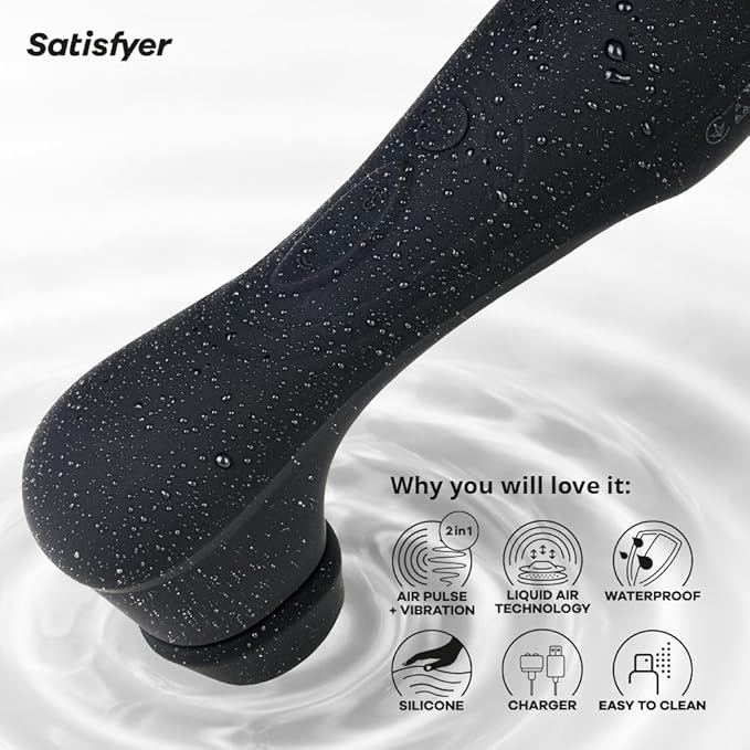 Satisfyer Pro 2 Generation 3 Liquid Air Technology Double Air Pluse Vibrator