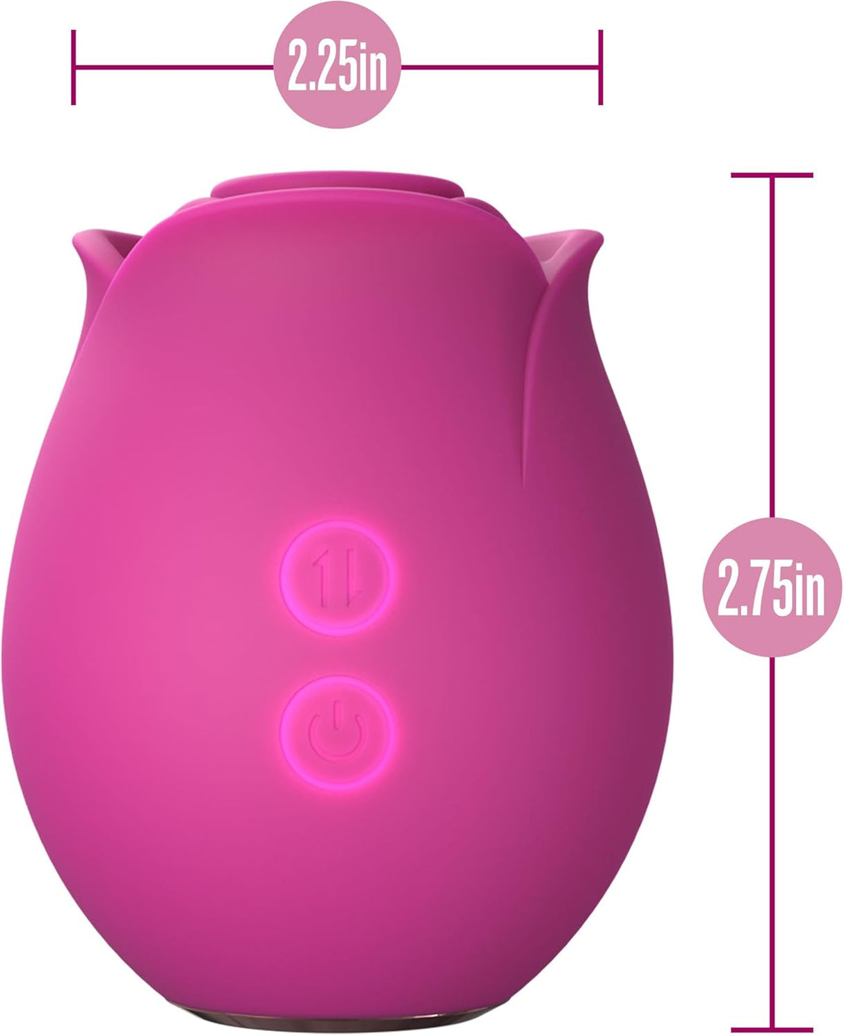 Blush original Rose Personal Massager Clitoral Nipple Vibrator