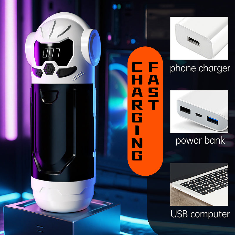 Stretchable suction oral love Male Airplane cup with APP