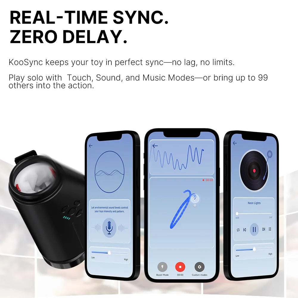 SVAKOM KAOTIKLABS THE SHOTTY Spinning Thrusting Masturbator