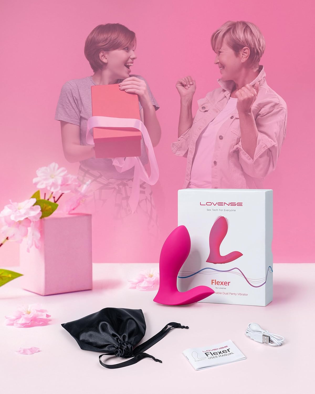 Lovense Flexer App Control Wearable Vibrator